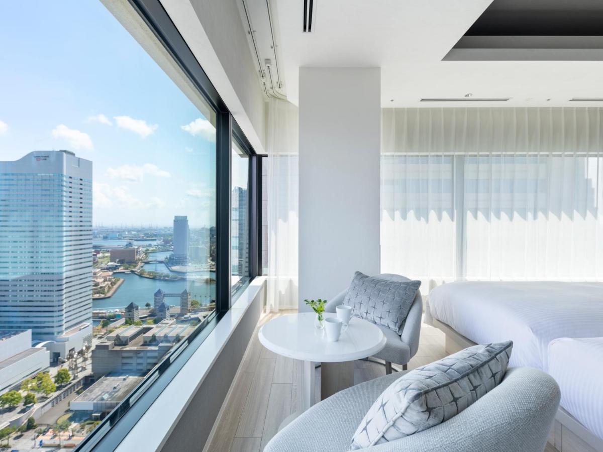 Mitsui Garden Hotel Yokohama Minatomirai Premier Ngoại thất bức ảnh View from a suite