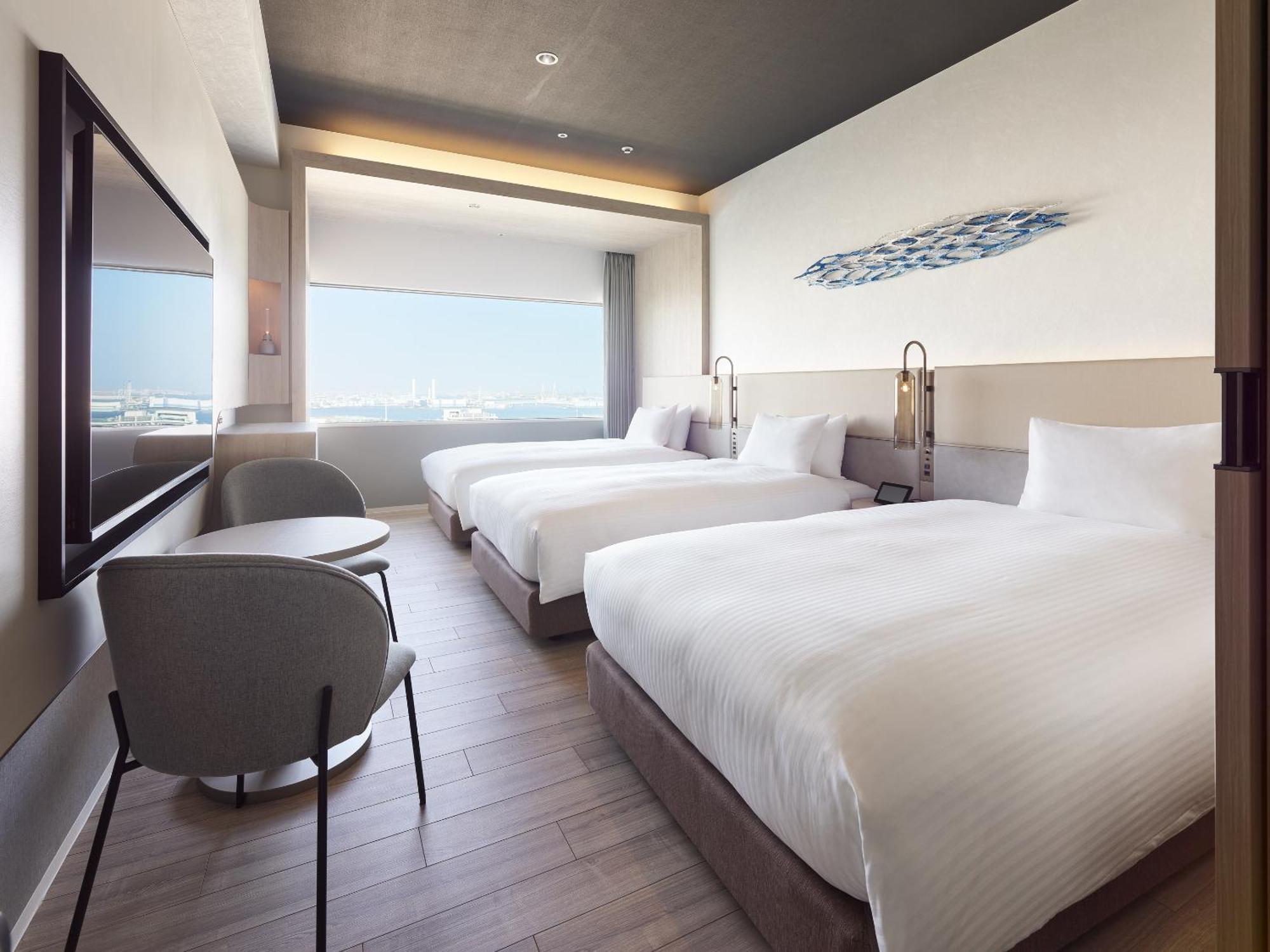 Mitsui Garden Hotel Yokohama Minatomirai Premier Ngoại thất bức ảnh Deluxe Twin Room