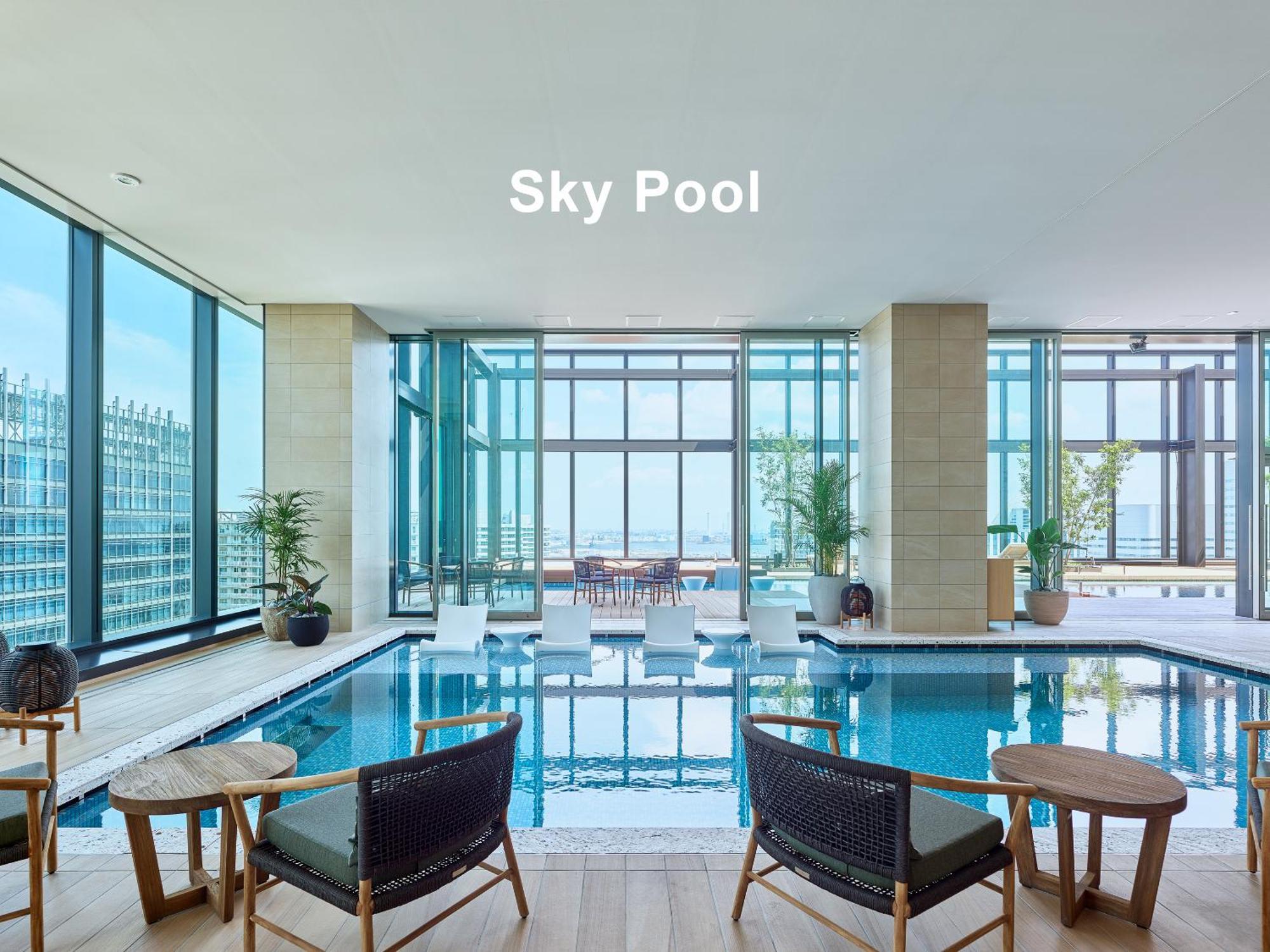 Mitsui Garden Hotel Yokohama Minatomirai Premier Ngoại thất bức ảnh Sky Pool